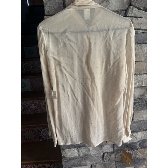 Mr Blackwell Vintage Blouse Size 12 - Picture 2 of 3